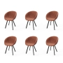 Krzesło KR-500 Ruby Kolory Tkanina City 64 Design Italia 2025-2030